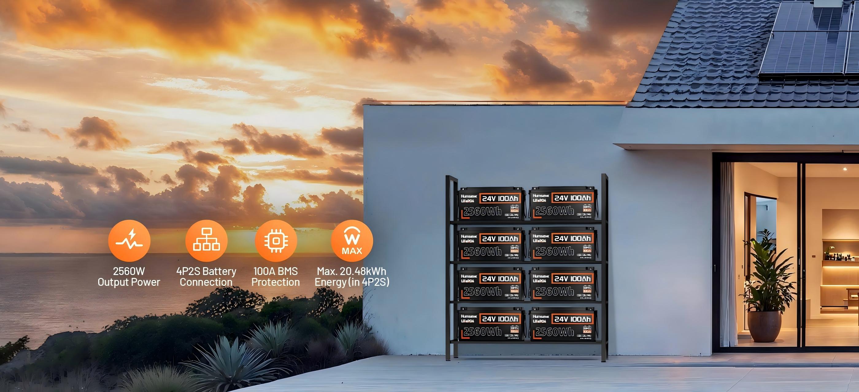 Humsienk_24V_100Ah_LiFePO4_Battery